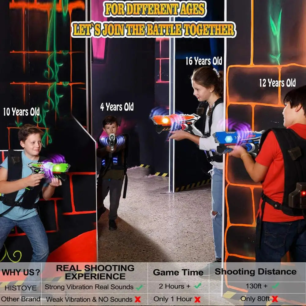 Electric Laser Tag Infrared Toy Guns