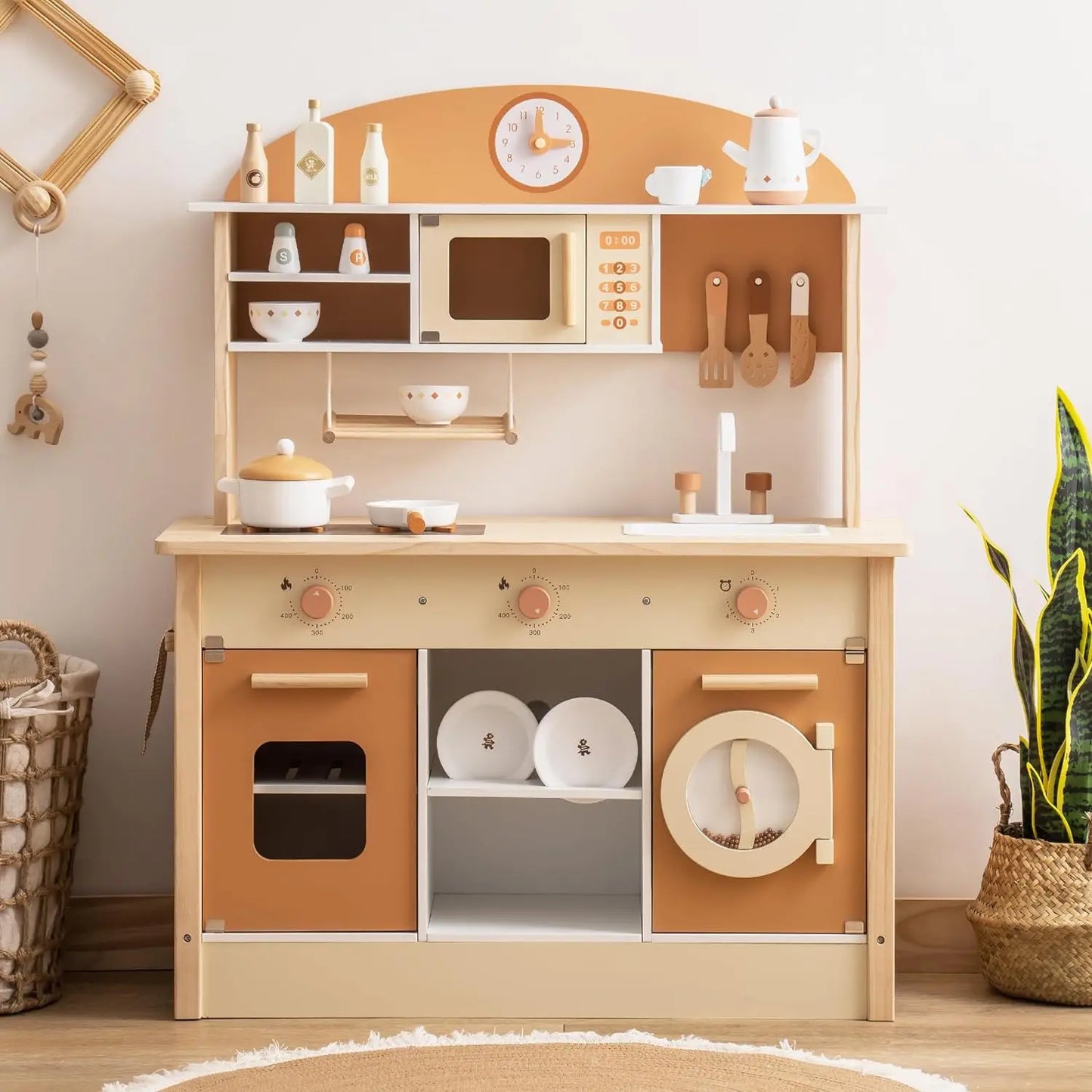 Robotime Wooden Play Kitchen for boys/girls